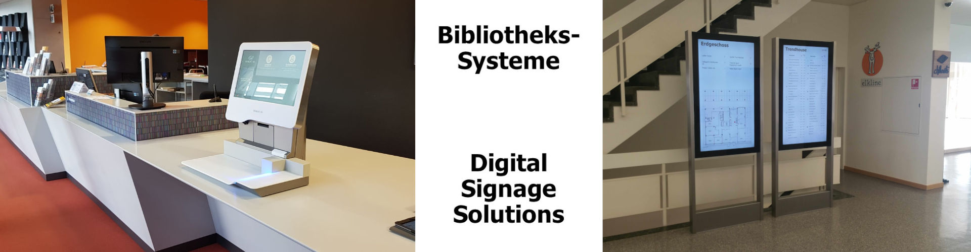 Bibliothekssysteme und Digital Signage 